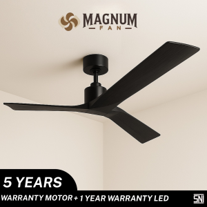 Kipas Angin Plafon Magnum- 52 Inc Minimalis - Type DY1243N-3B/52 BK MAGNUM FAN