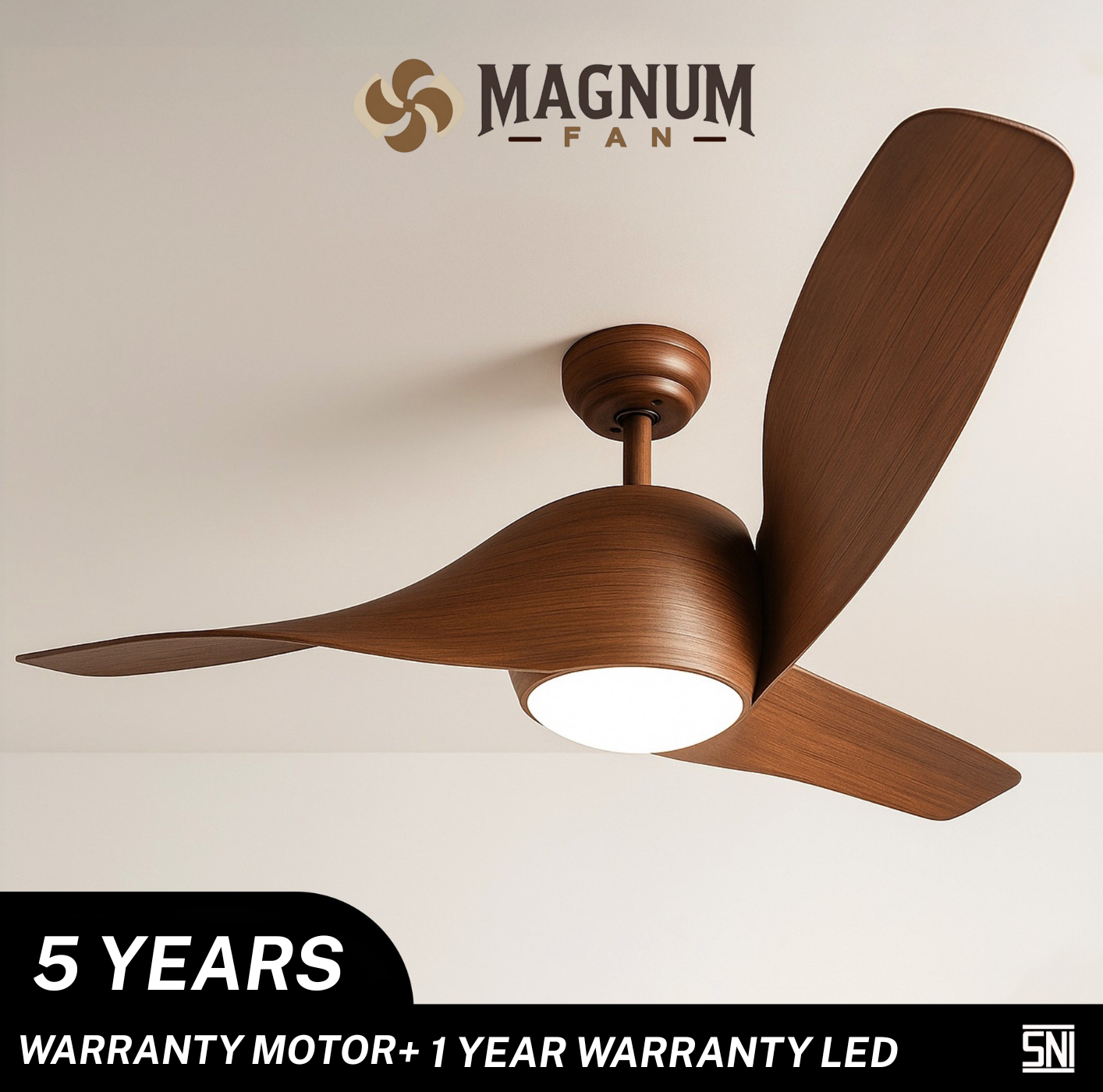 Ceiling Fan 52 Inc Desain Elegan & Fungsional - Type DY1013-3B/52 - MAGNUM FAN